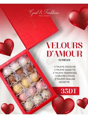  Coffret Velours D'amour 